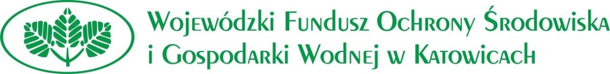 Logo WFOŚiGW. Zielone.