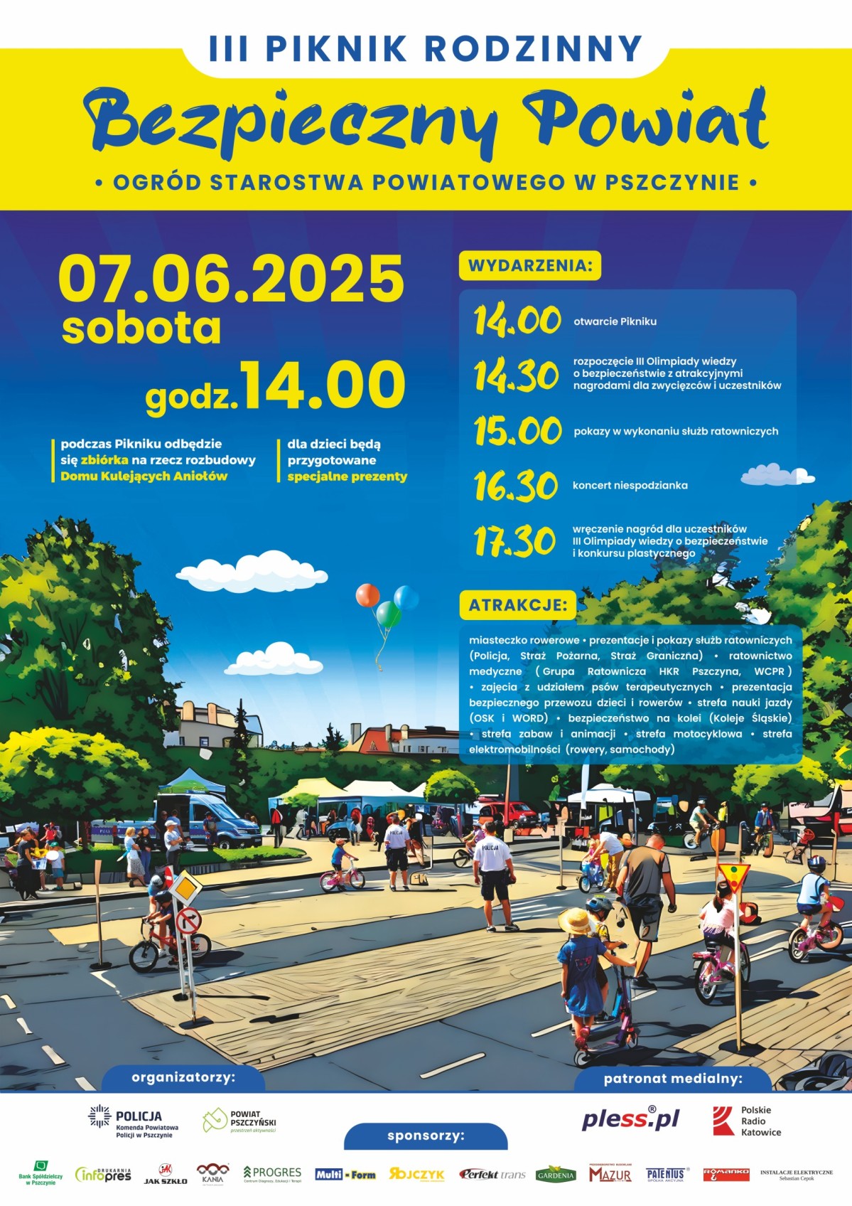 Plakat informujący o wydarzeniu.