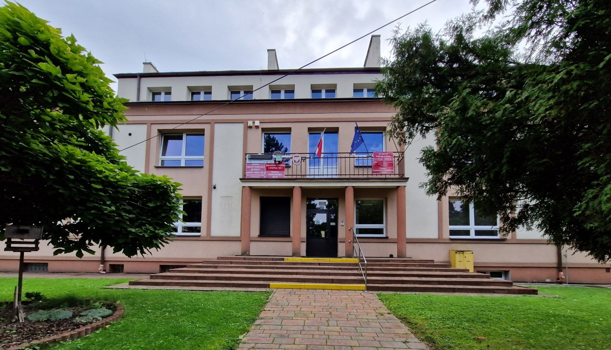 Budynek Zespołu Szkół Specjalnych w Pszczynie.