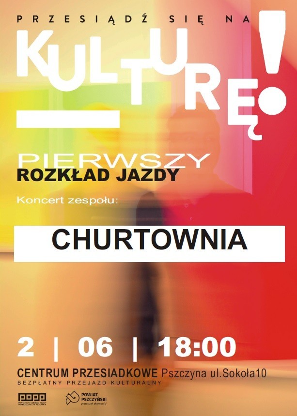 Plakat informujący o wydarzeniu, informacje w tekście.