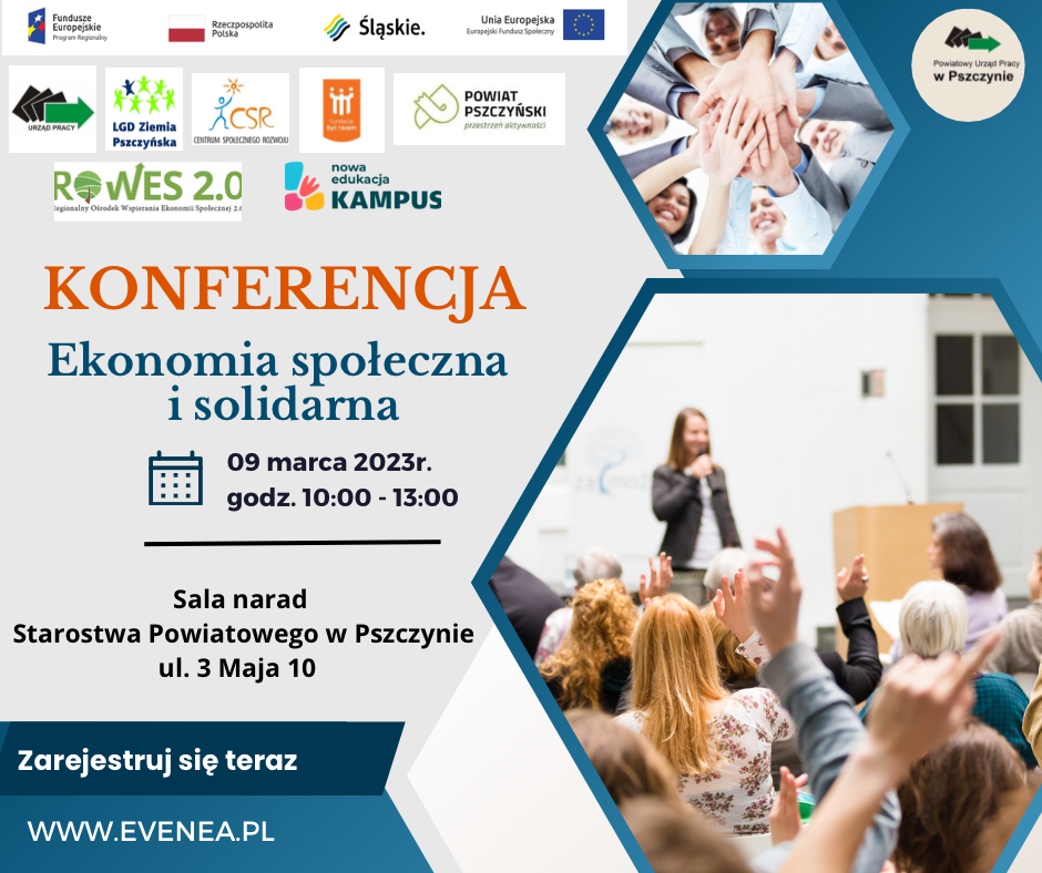 Grafika zweirająca loga porganizatorów oraz nazwę i date konferencji