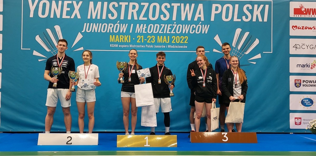 Medaliści Mistrzostw Polski Juniorów w badmintonie