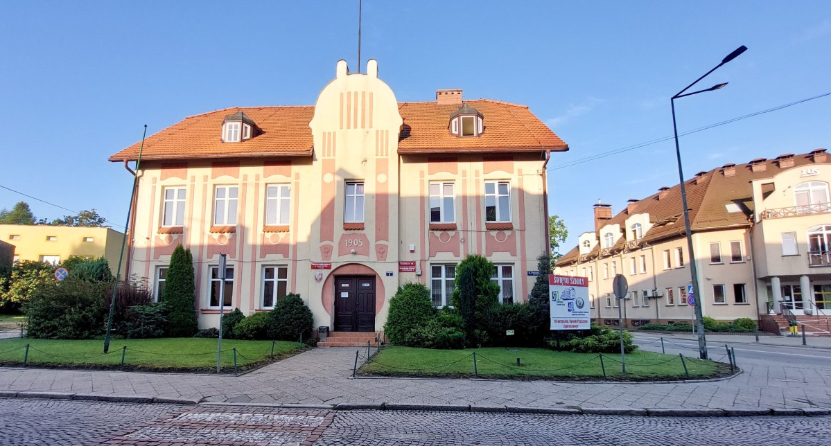 Budynek PZS nr 1 w Pszczynie.