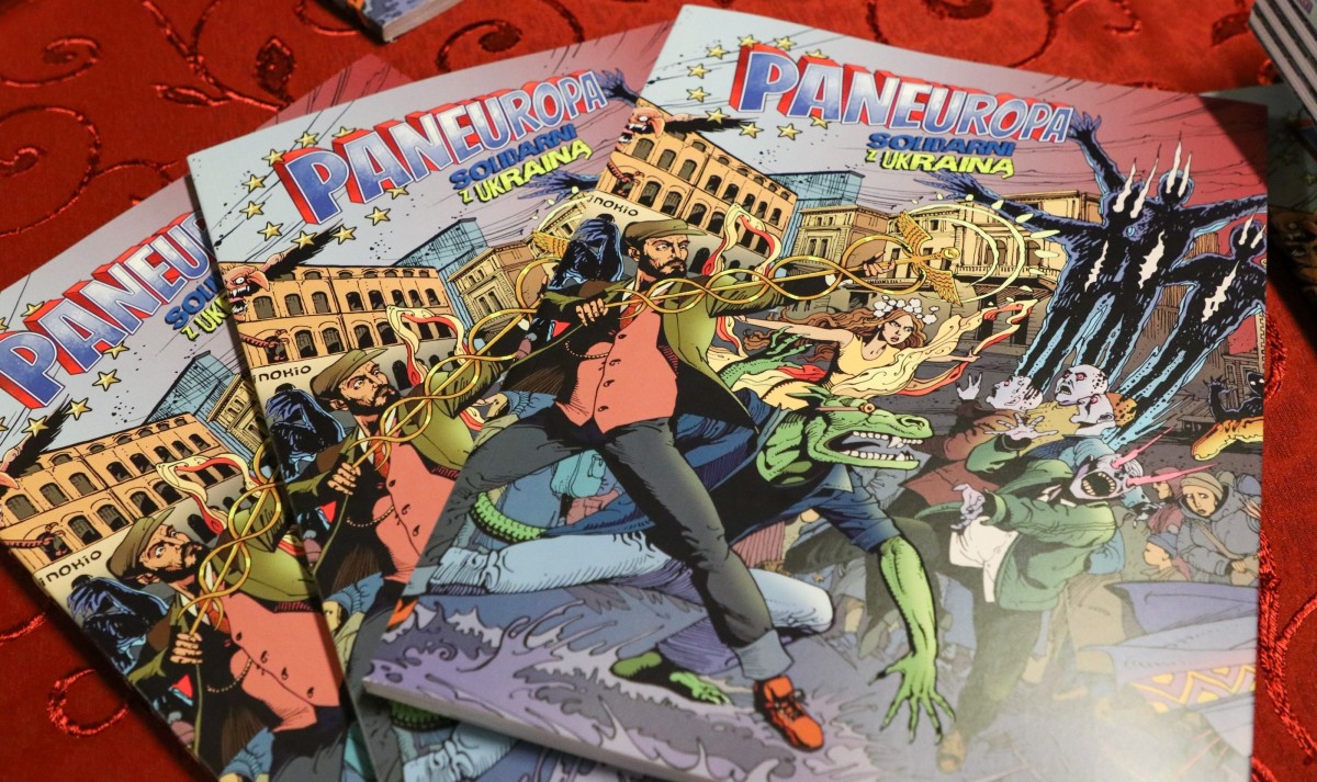 okładka komiksu paneuropa