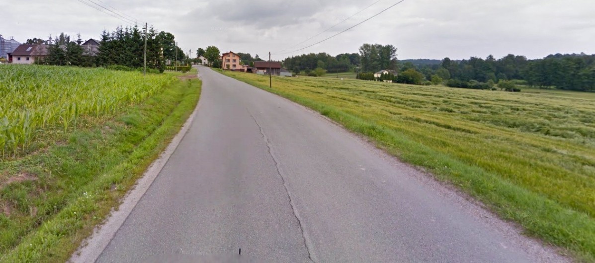 nawierzchnia ul. Zebrzydowickiej w Pielgrzymowicach