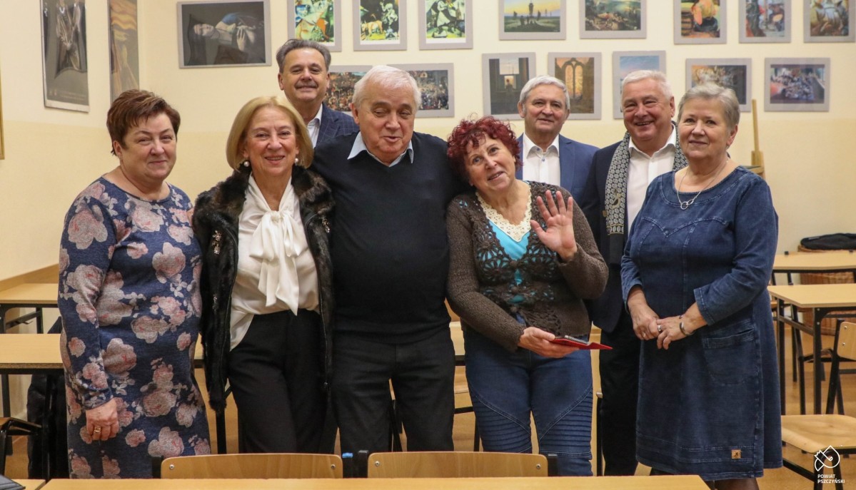 Absolwenci Liceum, którzy zdawali maturę w 1973 roku