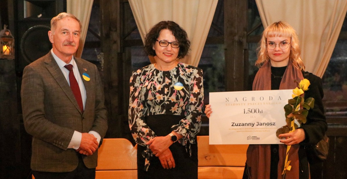Starosta, Grzegorz Nogły z Zuzanną Janosz.