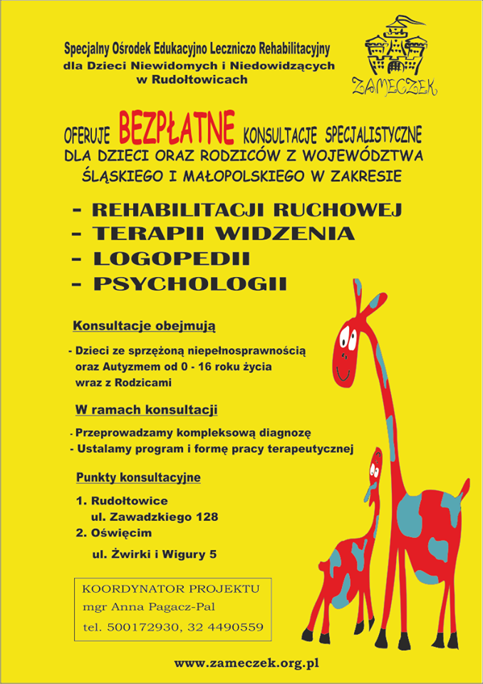 Bezpłatne konsultacje specjalistyczne