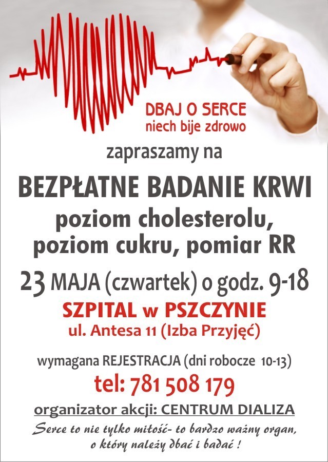 Dbaj o Serce! Niech bije zdrowo!