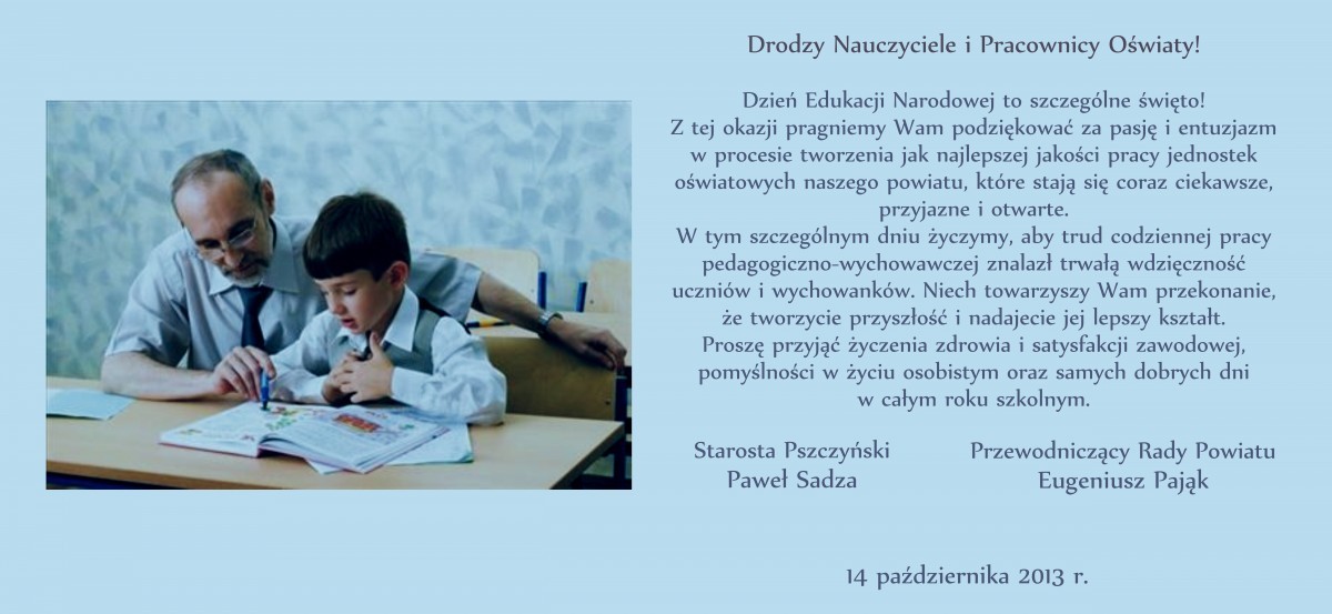 Dzień Nauczyciela 2013