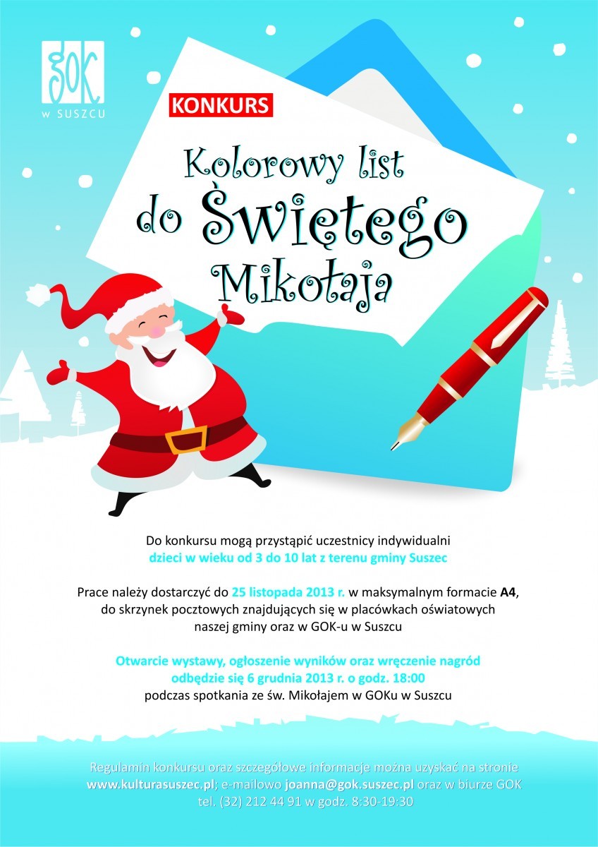 list do sw mikolaja