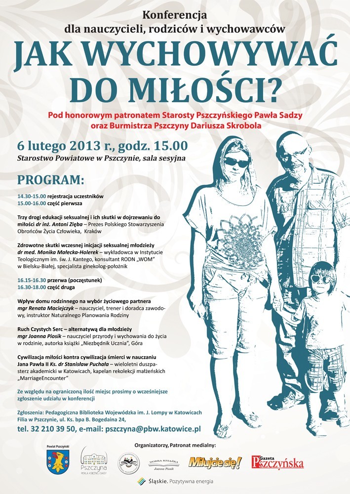 Plakat - Jak wychowywać do miłości