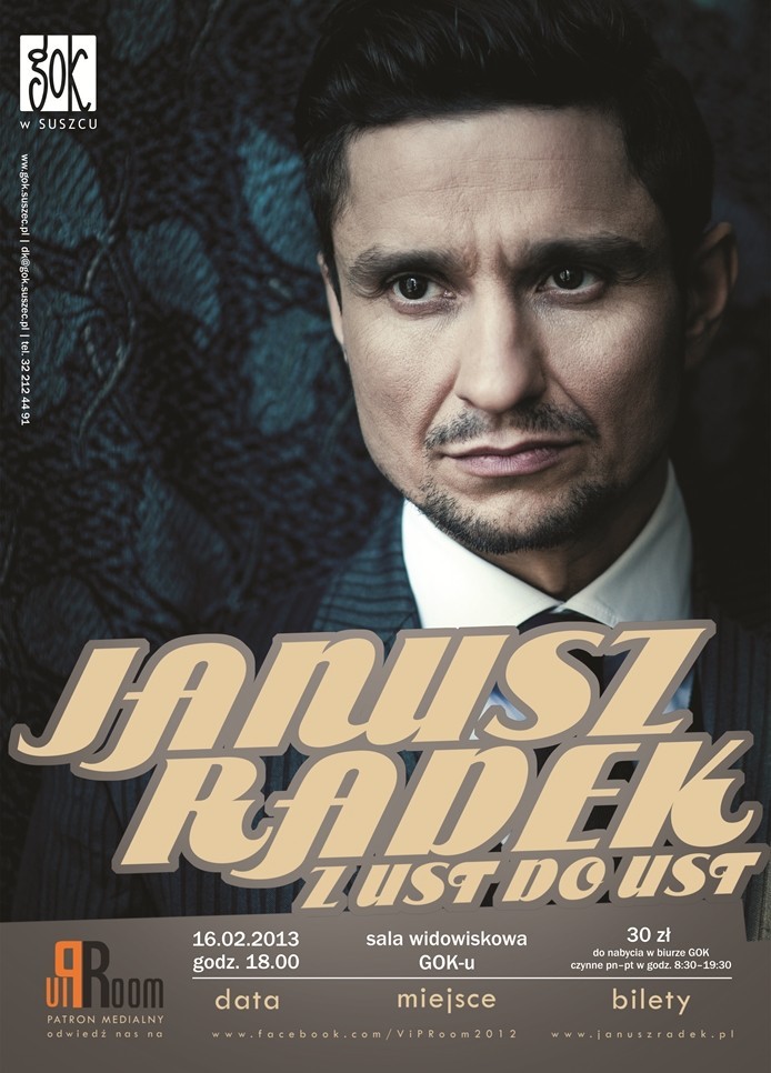 Plakat - Janusz Radek