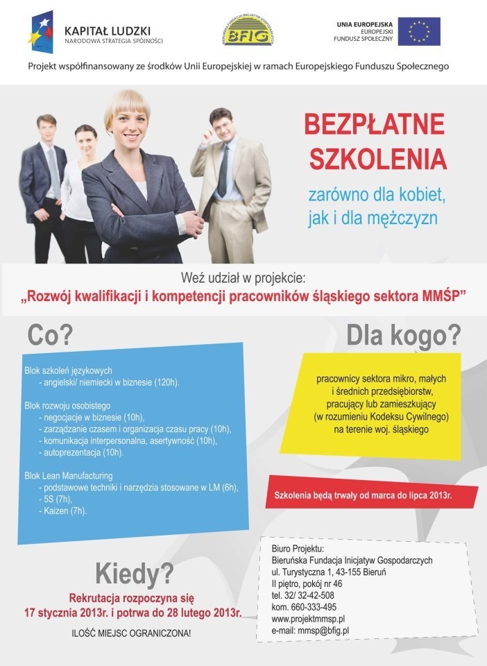 Szkolenia dla przedsiębiorstw