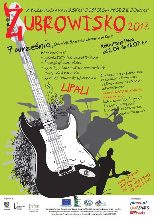 Żubrowisko 2013 - plakat