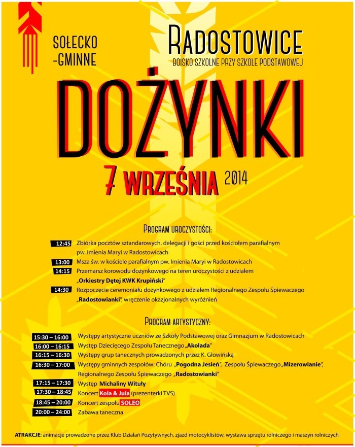 Dożynki w Radostowicach