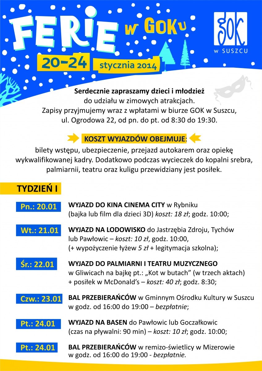 ferie 1 tydzień