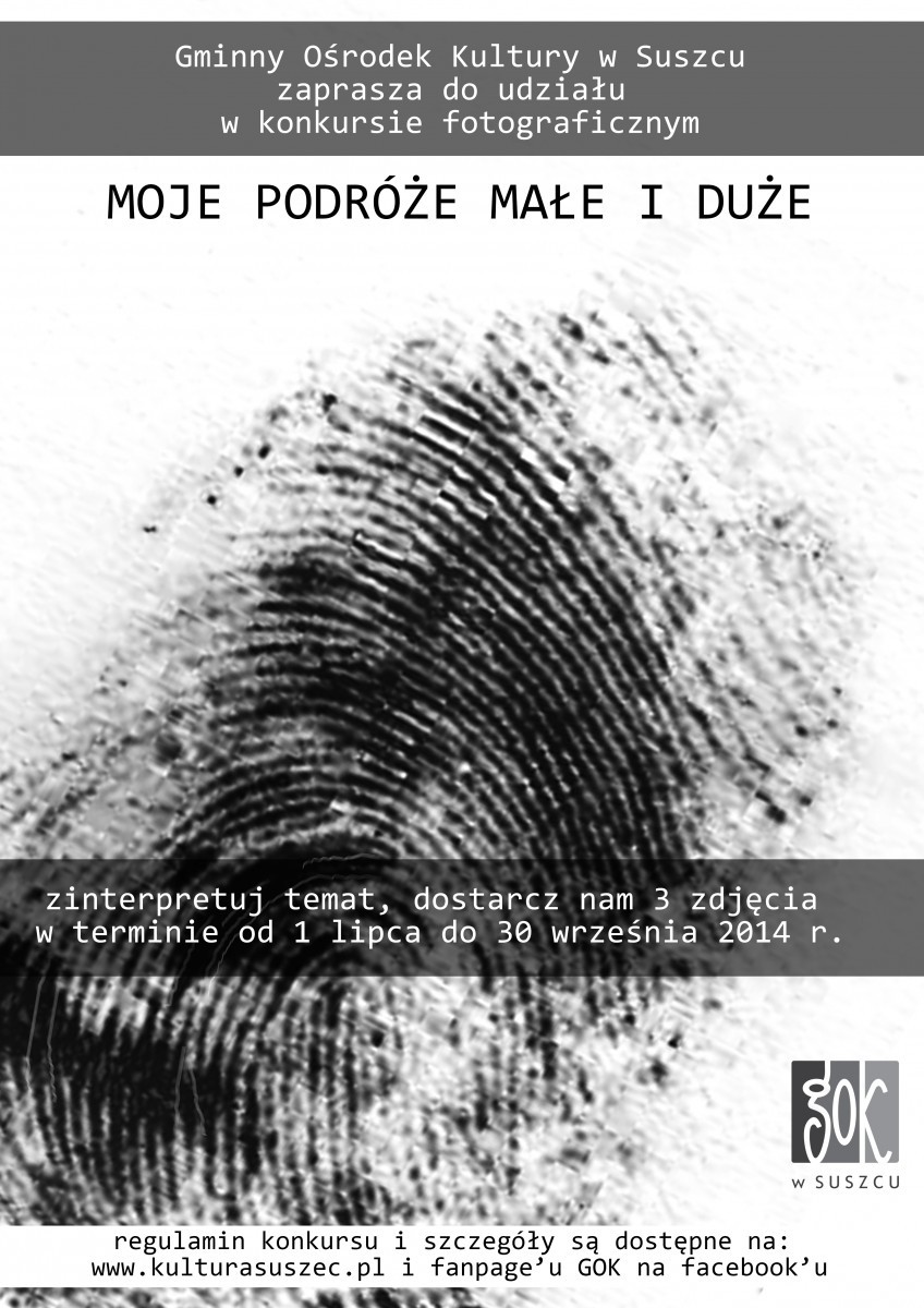 Plakat Konkursu fotograficznego