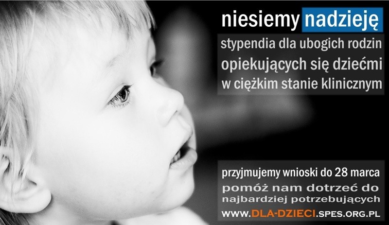 Program Pomocy Dzieciom - plakat