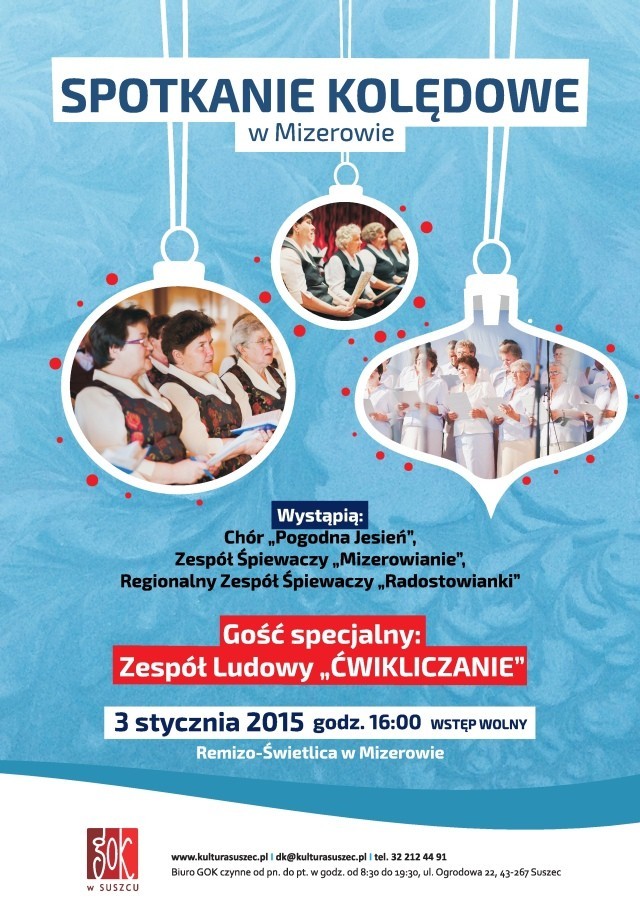Spotkanie kolędowe w Mizerowie