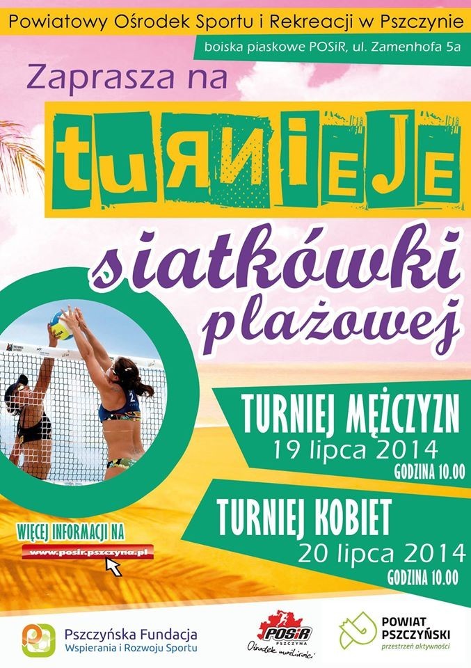 Turnieje Siatkówki Plażówej