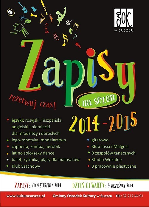 Zapisy 2014/2015