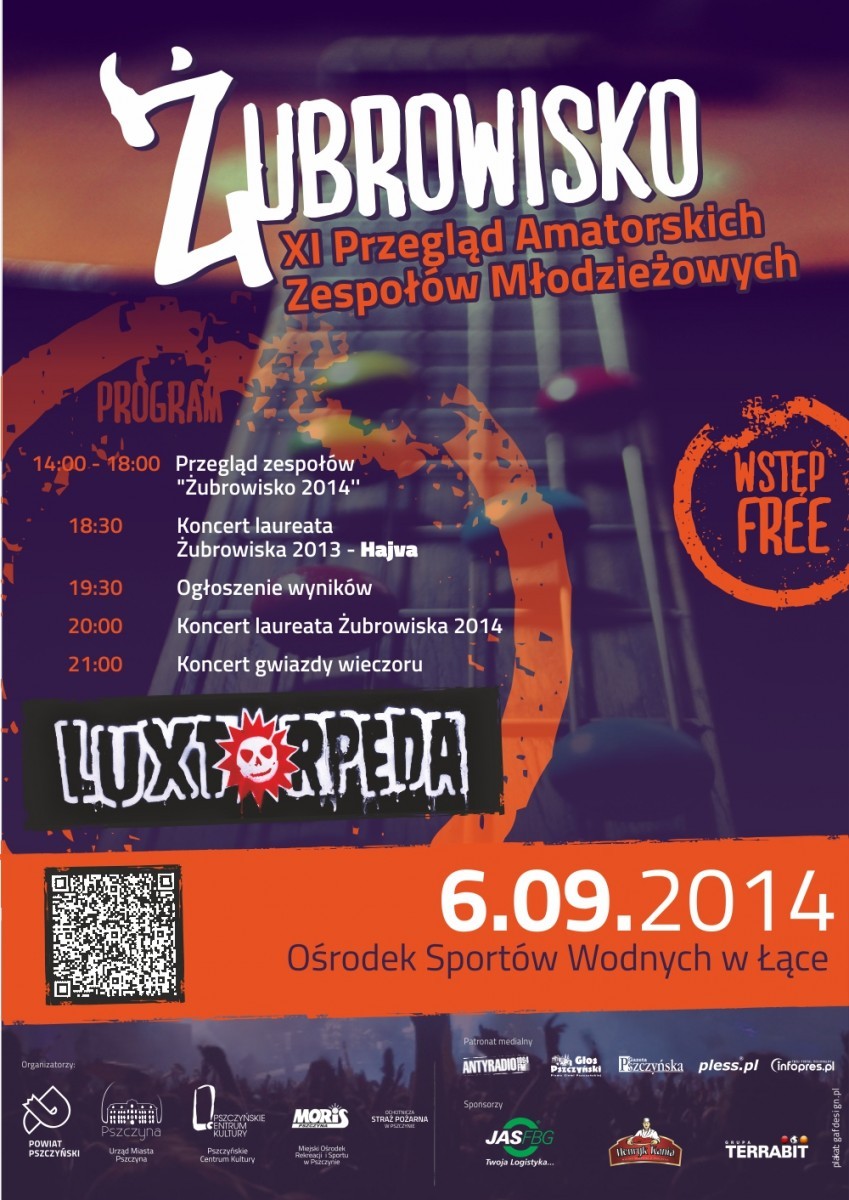 Żubrowisko 2014 - plakat ogolny