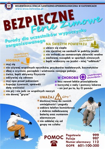Bezpieczne Ferie 2015