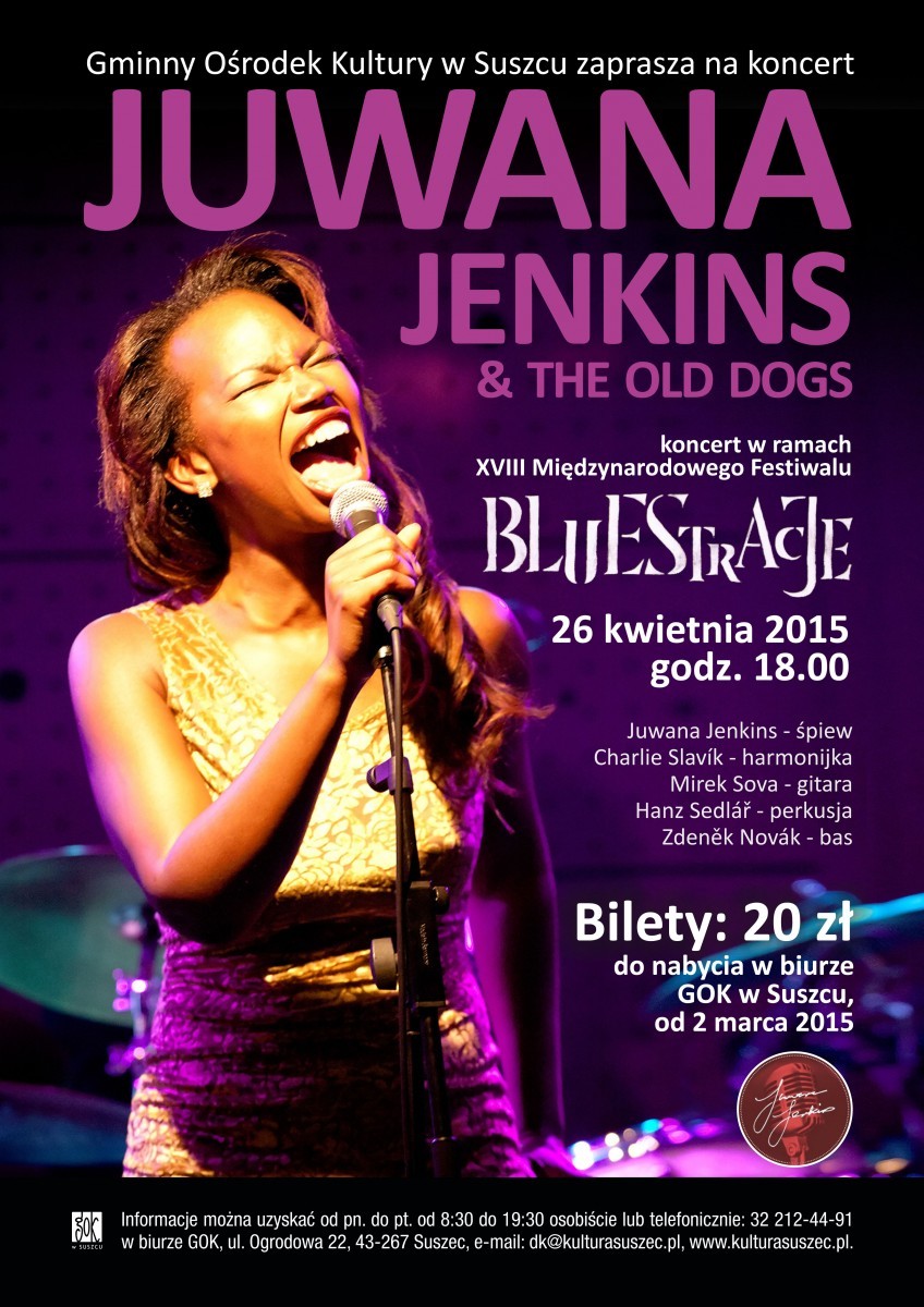 Juwana Jenkins & Old Dogs - koncert