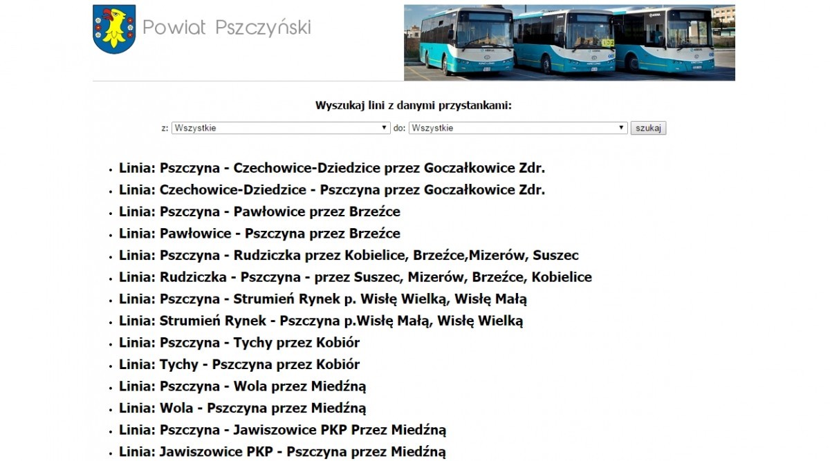 komunikacja powiatowa