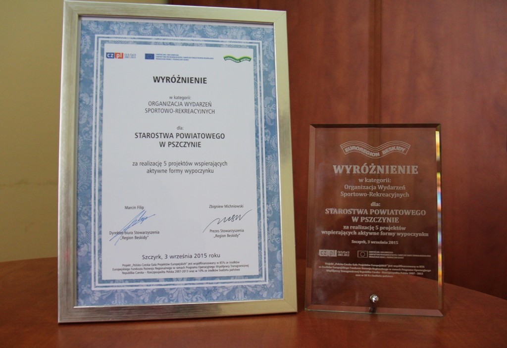 wyróznienie euroregion