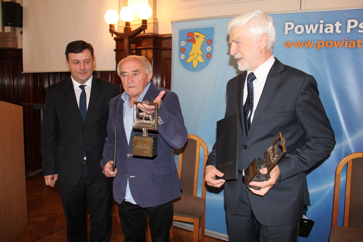 Żubr Starosty dla. J. Tetli oraz E. Pająka