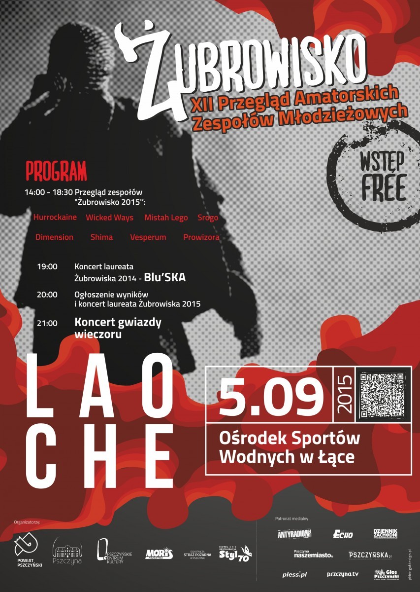 Żubrowisko 2015 - plakat