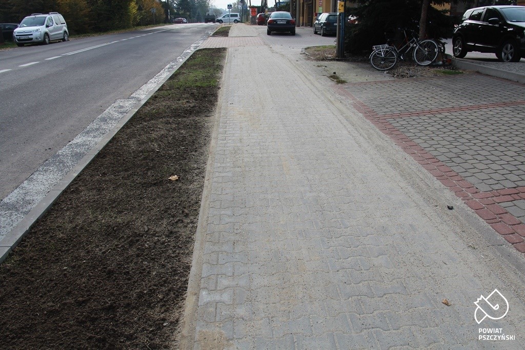 Chodnik na ul. Katowickiej Piasek - wyremontowany