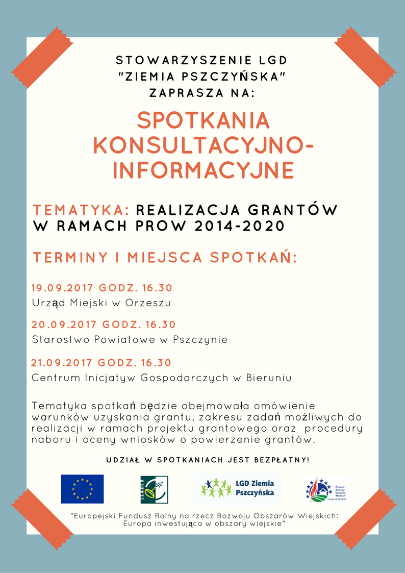 LGD plakat spotkanie