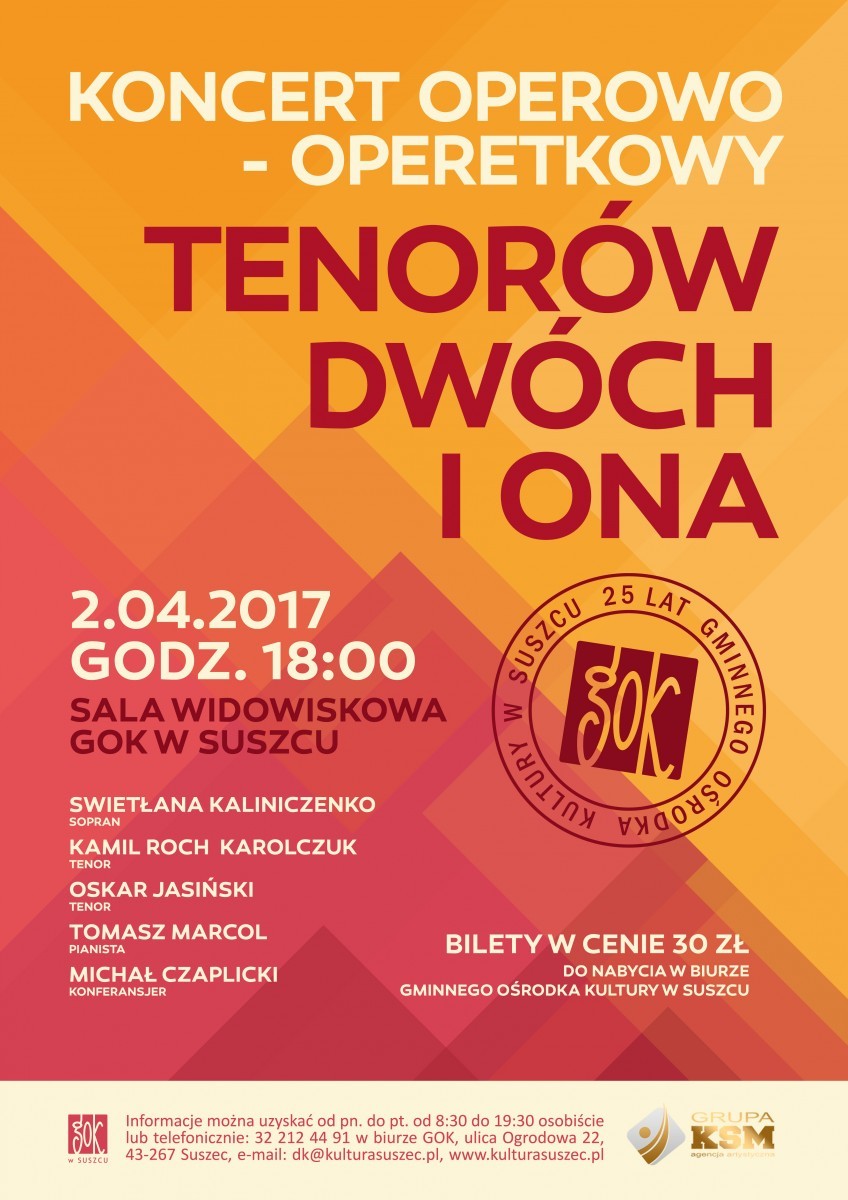 Operetka plakat