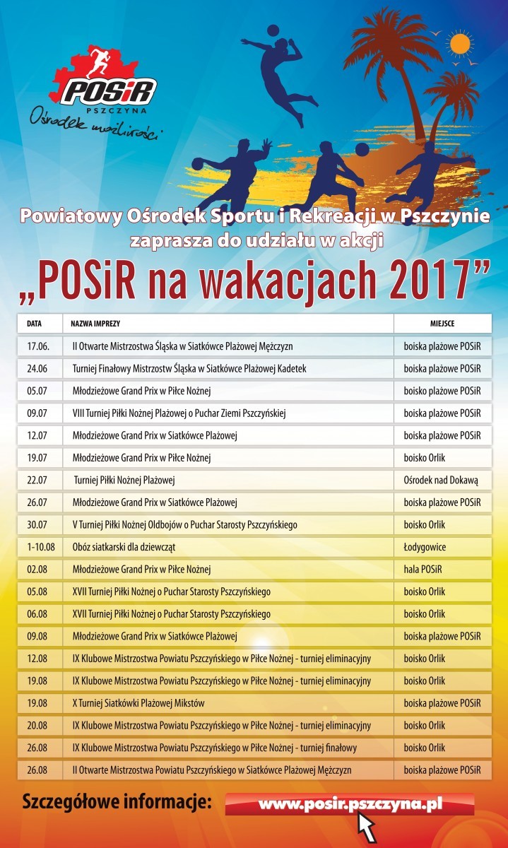 posir wakacje