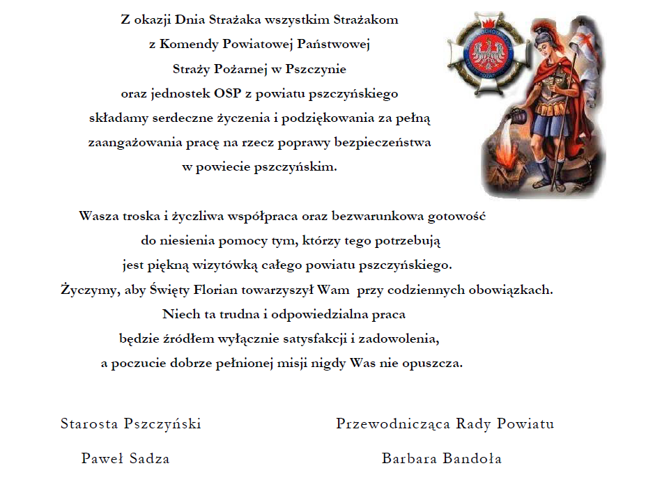 dzień strażaka