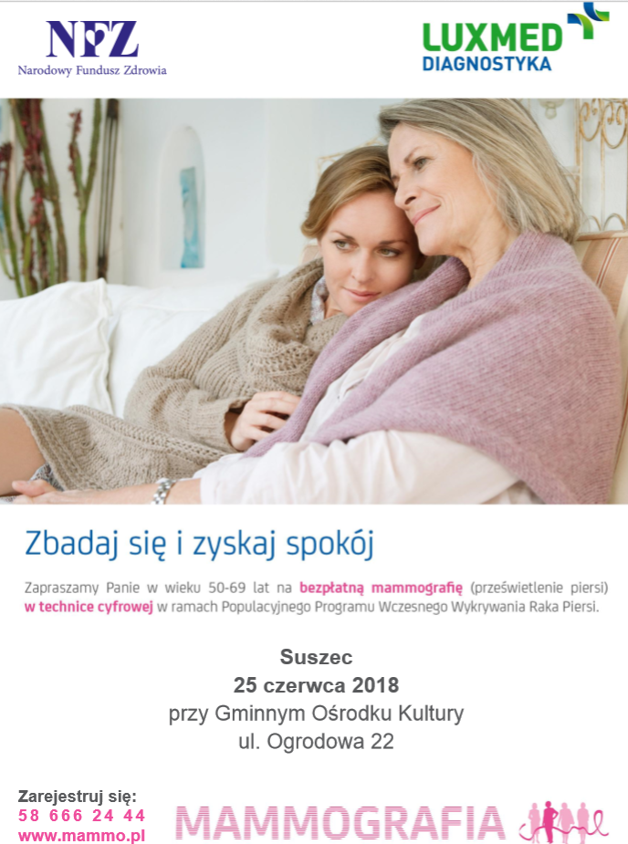 mammografia w Suszcu