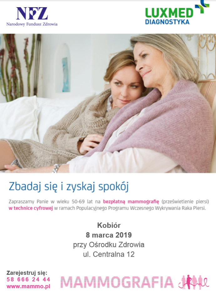 mammografia kobiór