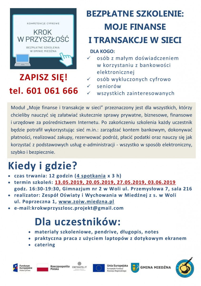 miedźna szkolenie komputerowe