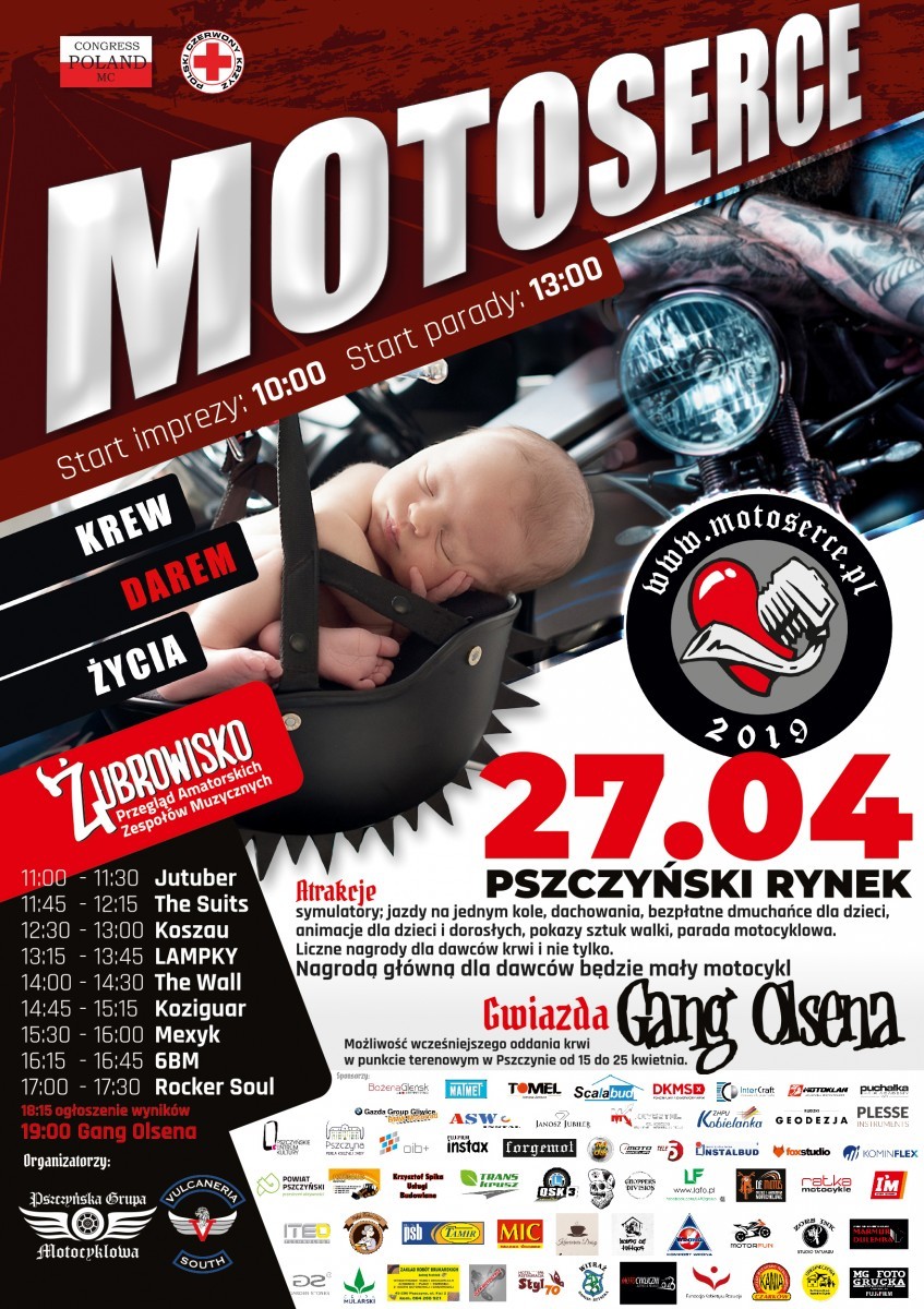 motoserce 2019 plakat