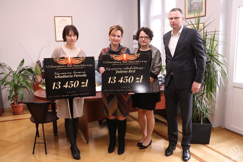 przekazanie środków z balu 2020